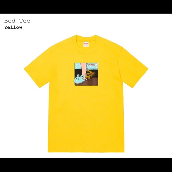 Supreme bed tee Yellow - Picture 1 of 2